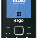 Мобільний телефон ERGO E241 Dual Sim (чорний)