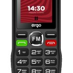 Мобільний телефон ERGO R182 Dual Sim (чорний)