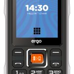 Мобільний телефон ERGO E242 Dual Sim (чорний)