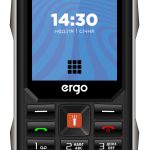 Мобільний телефон ERGO E283 Dual Sim (чорний)