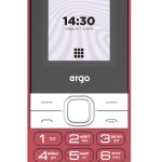 Мобільний телефон ERGO B185 Dual Sim (Червоний)