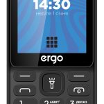 Мобільний телефон ERGO E284 Dual Sim (чорний)