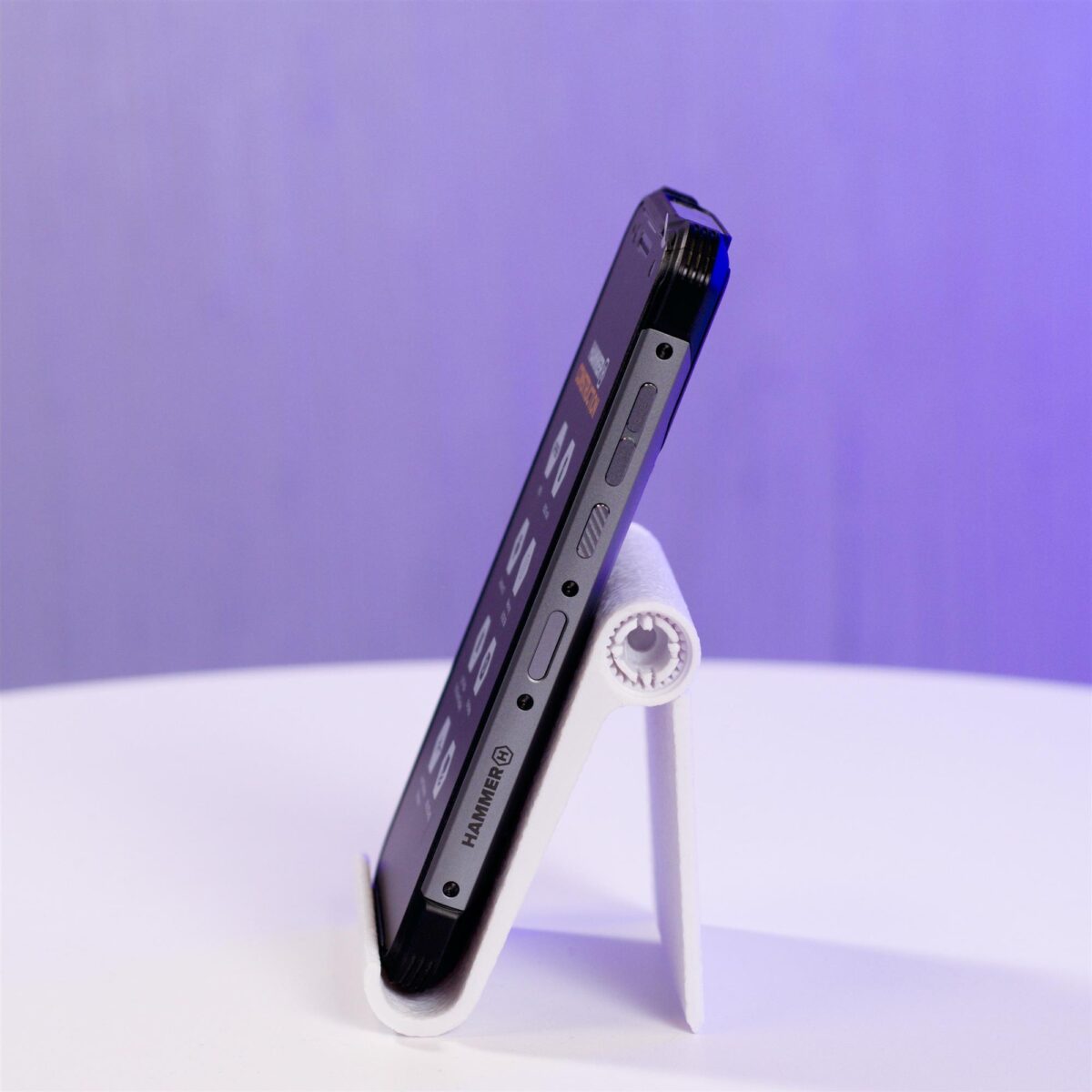 Смартфон myPhone Hammer Construction 6/128GB Silver (5902983620365) - Зображення 4