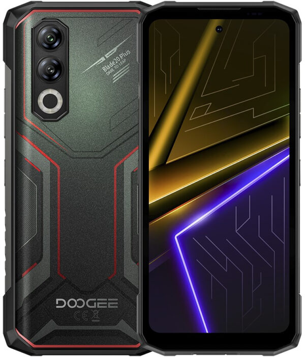 Смартфон Doogee Blade20 Plus 6/256GB Black Red