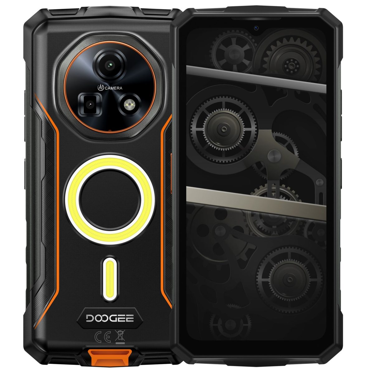 fire-5-ultra-6-128gb-orange-617155-2518816-1 Смартфон Doogee Fire 5 Ultra 6/128GB Orange - Зображення 1