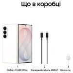 Смартфон SAMSUNG SM-F976B Galaxy Fold 8 Ultra 12/256Gb ZWB (cream) - Зображення 10