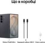 Смартфон SAMSUNG SM-F971B Galaxy Fold 8 12/512Gb ZKC (graphite) - Зображення 8