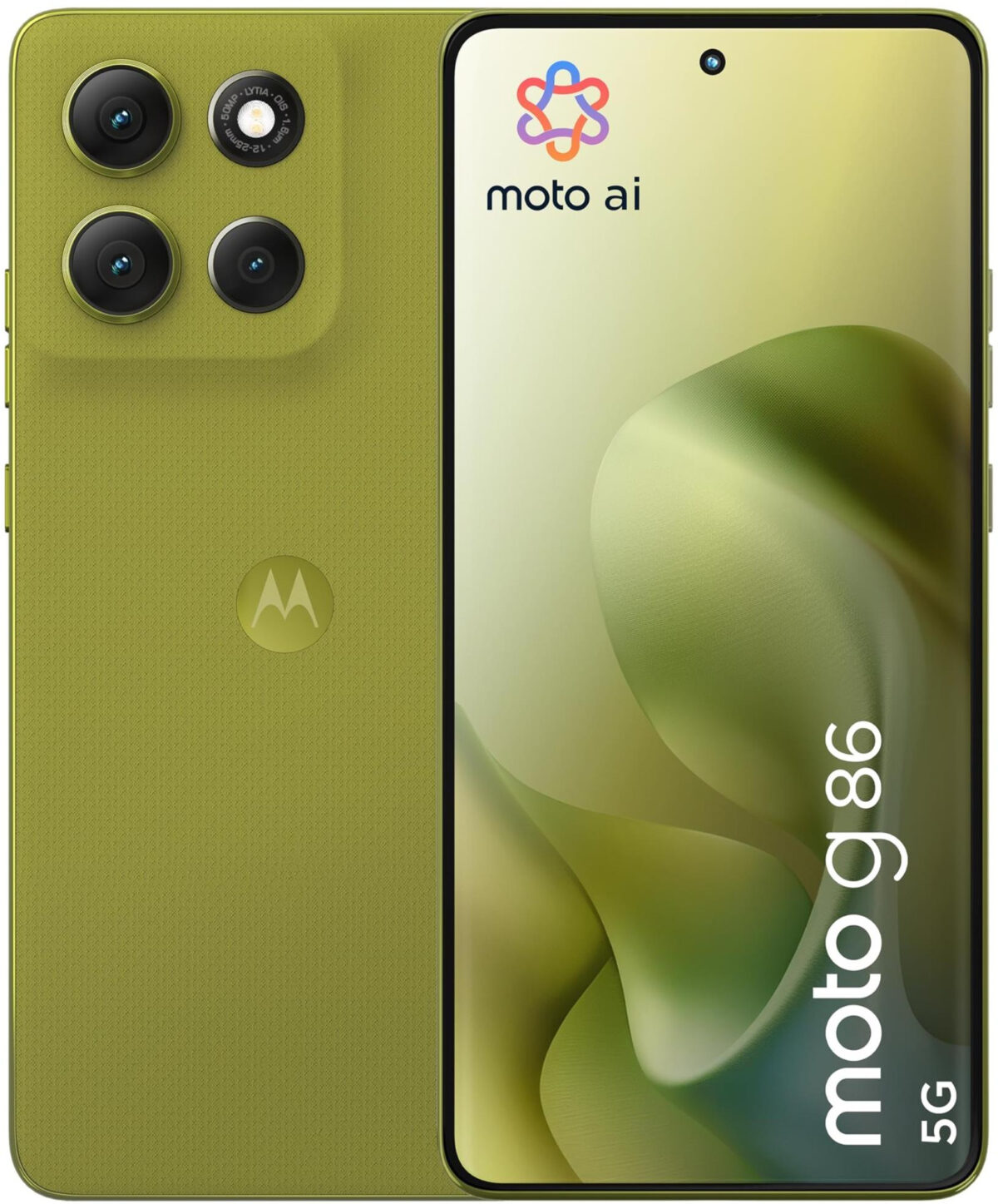 pb7l0115rs-560503-2301178 Смартфон Motorola Moto G86 8/256GB Golden Cypress (PB7L0115RS) - Зображення 1