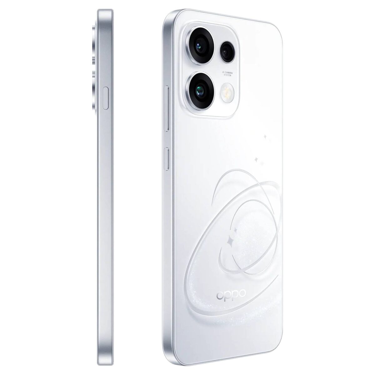 Смартфон OPPO Reno16 12/256GB (Pop White) - Зображення 2