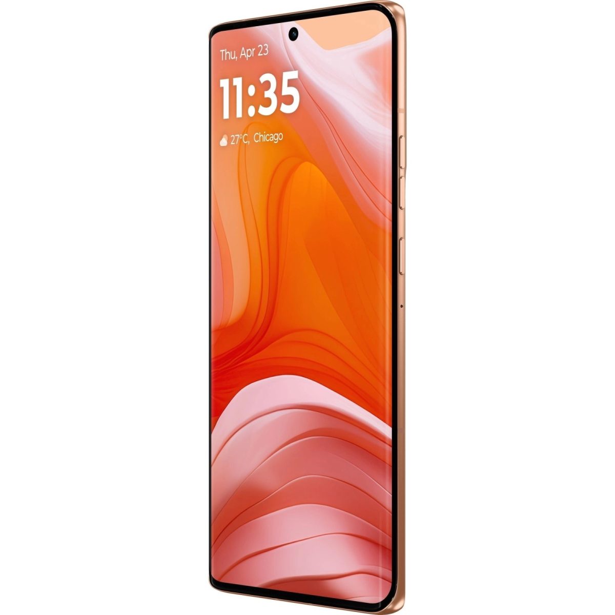 Смартфон Motorola Moto Edge 50 12/512GB Peach Fuzz (PB2U0005PL) - Зображення 3