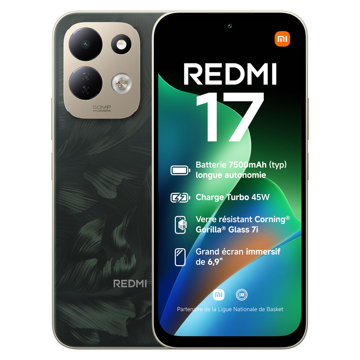 Смартфон Xiaomi Redmi 17 4/256GB Oak Green - Зображення 2