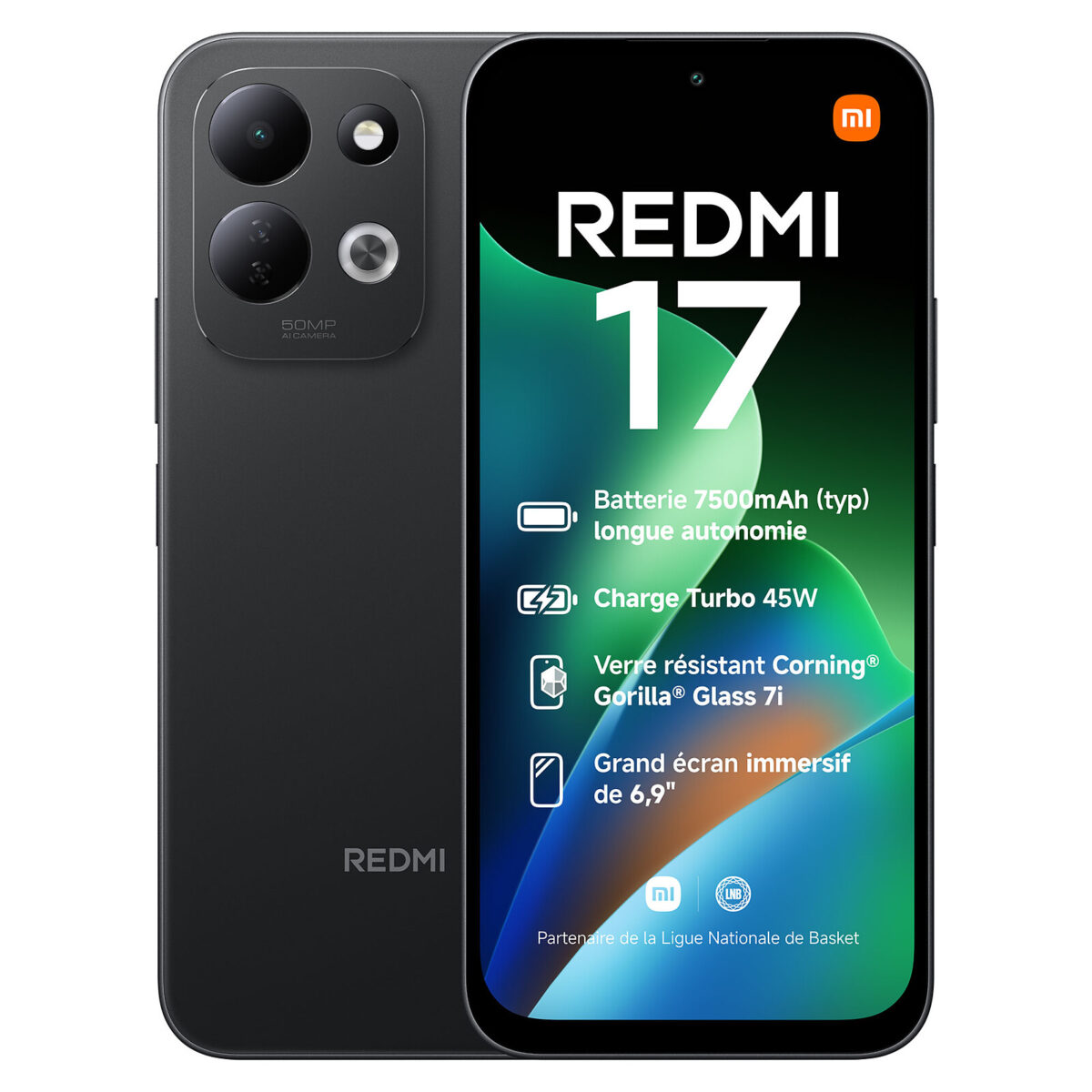 Смартфон XIAOMI REDMI 17 4/128GB (Black) - Зображення 2