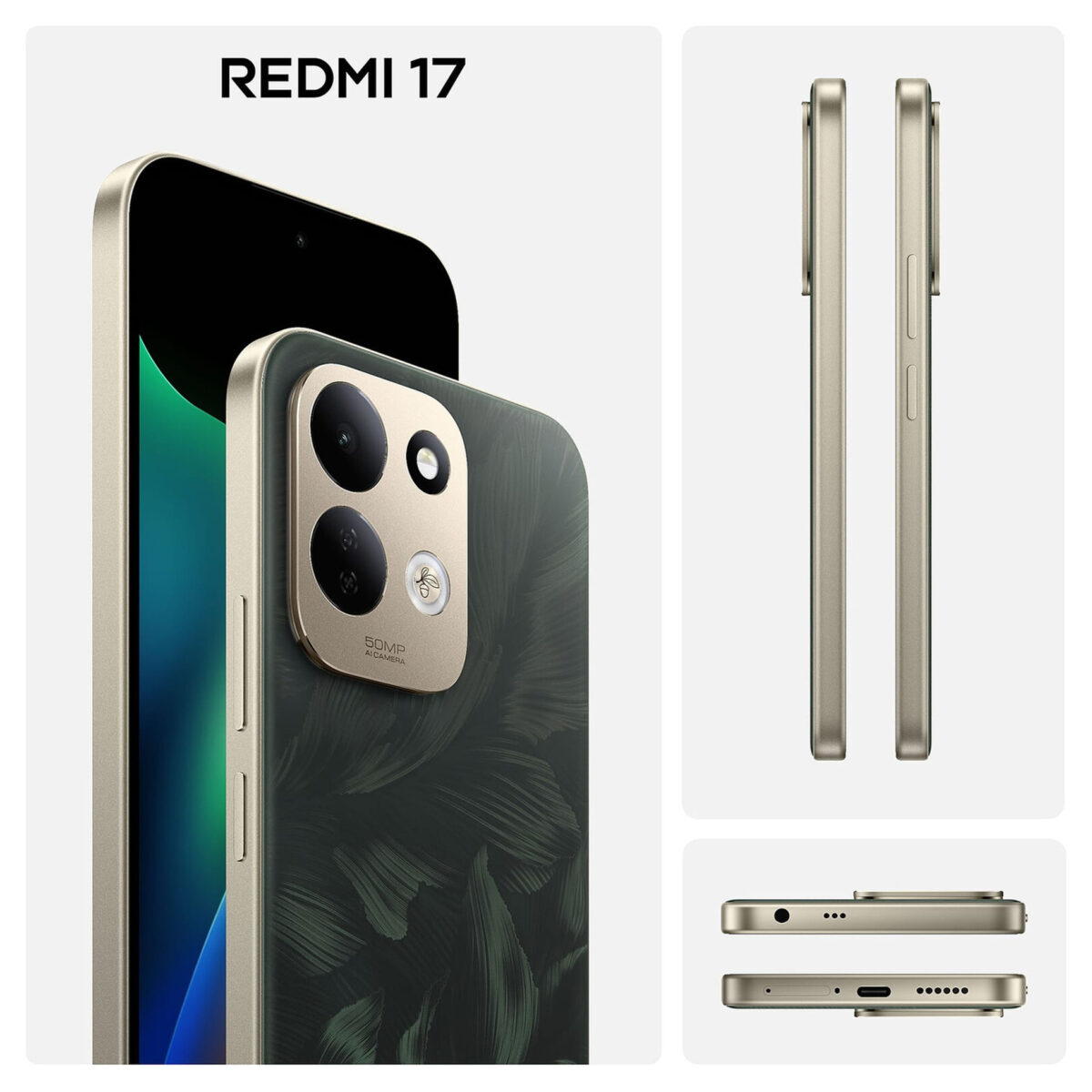 Смартфон XIAOMI REDMI 17 4/256GB (Oak Green) - Зображення 13