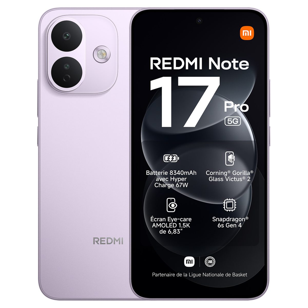 import_p54550_ld0006378883_9b90aa Смартфон Xiaomi Redmi Note 17 Pro 5G 8/512GB Purple - Зображення 1