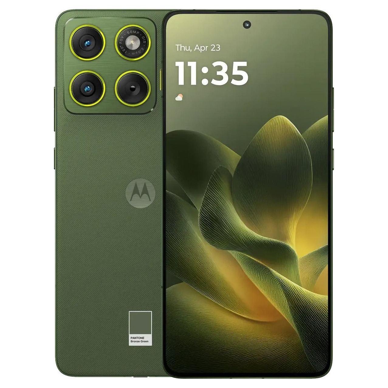 Смартфон Motorola Moto Edge 70 12/512GB Bronze Green (PBA50046RS)